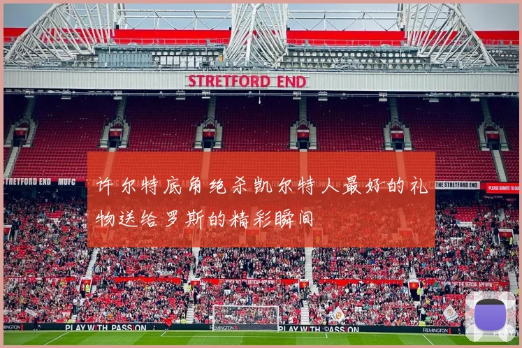 许尔特底角绝杀凯尔特人最好的礼物送给罗斯的精彩瞬间